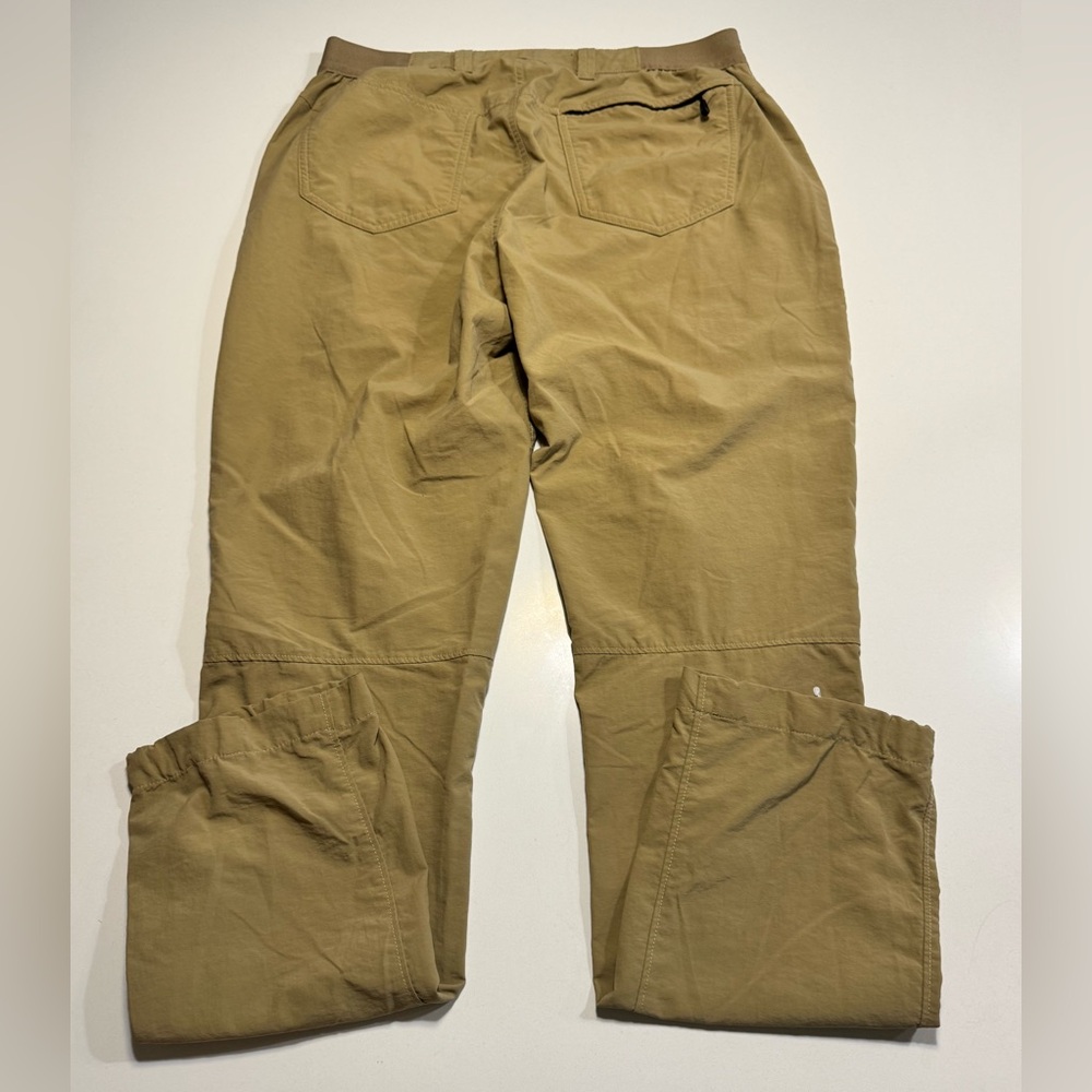Simms Mens 32 Super-light Fishing Hiking Pants 100% Nylon Wicking Quick Dry Tan - Picture 2 of 13